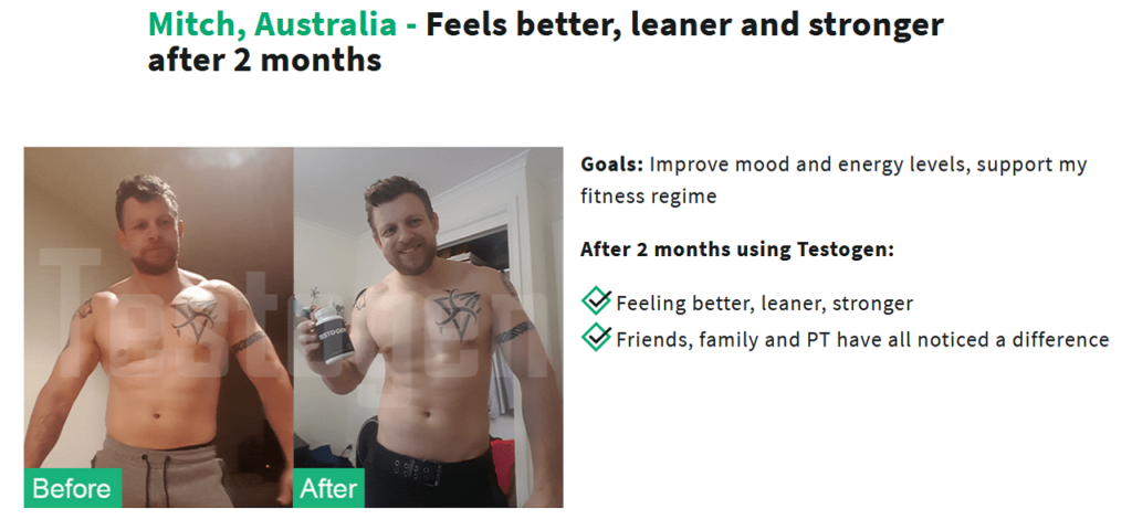 Testogen Reviews Australia